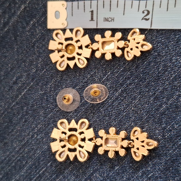 🆕️ Rhinestone dangly earrings - Picture 4 of 4